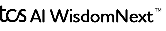TCS AI WisdomNext logo